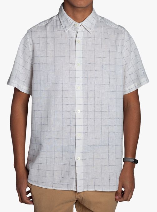 CAMISA-LINO-CUADROS-MANGA-CORTA