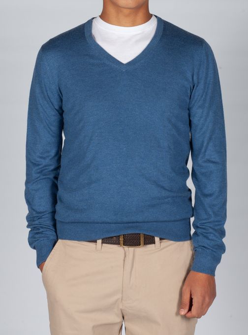 Sweater-Escote-V-Finito-Celeste