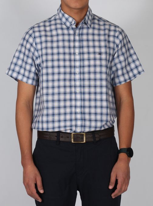 CAMISA-LINO-CUADROS-MANGA-CORTA-SIN-BOLSILLO