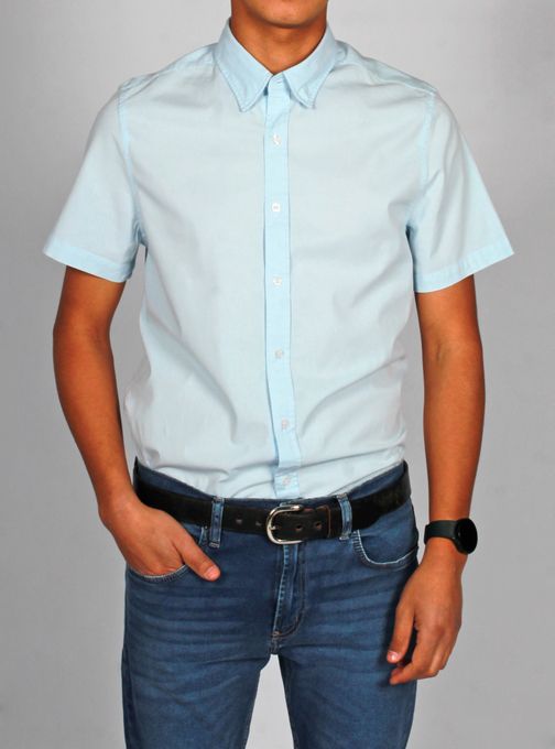 CAMISA-MANGA-CORTA-POPLIN-CON-ELASTANO