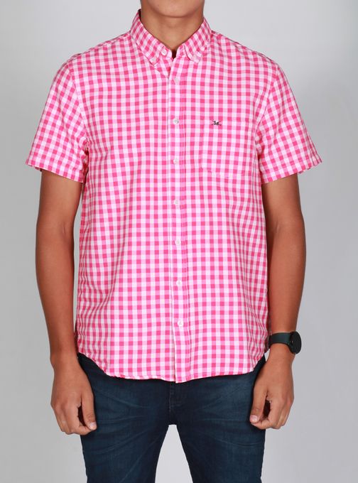 CAMISA-POPLIN-CUADROS-MANGA-CORTA-CON-BOLSILLO