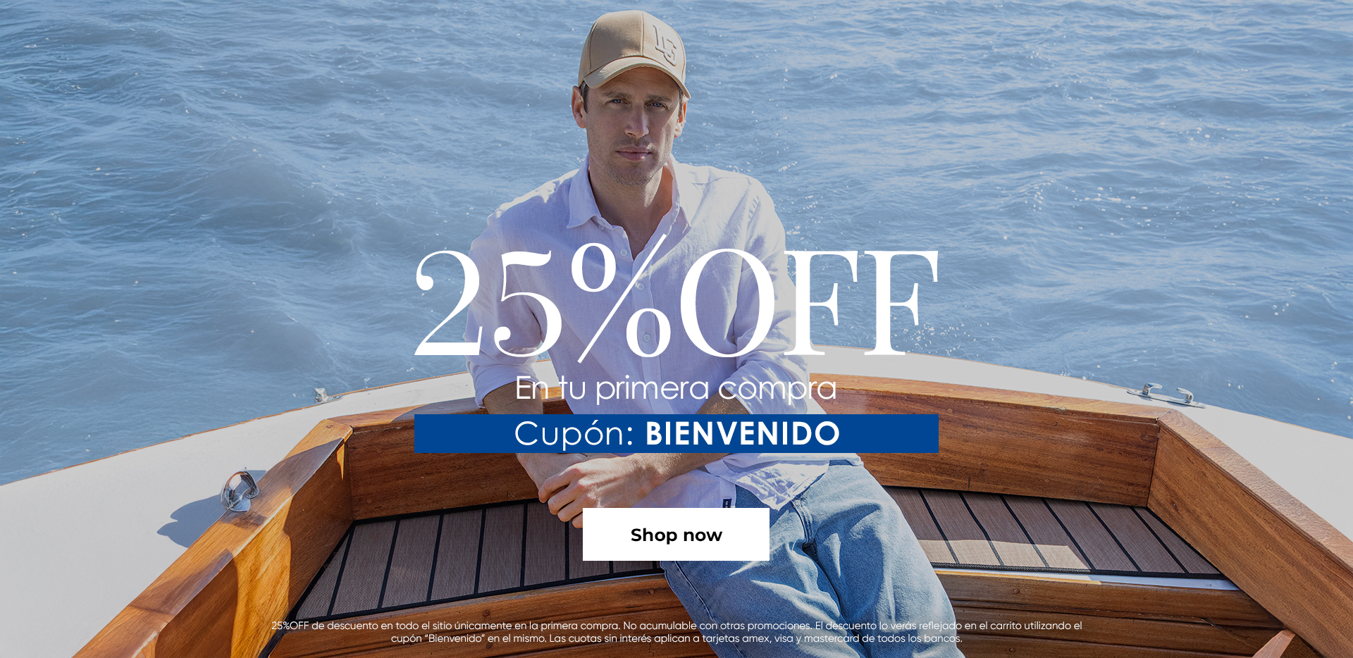 Cupon bienvenido
