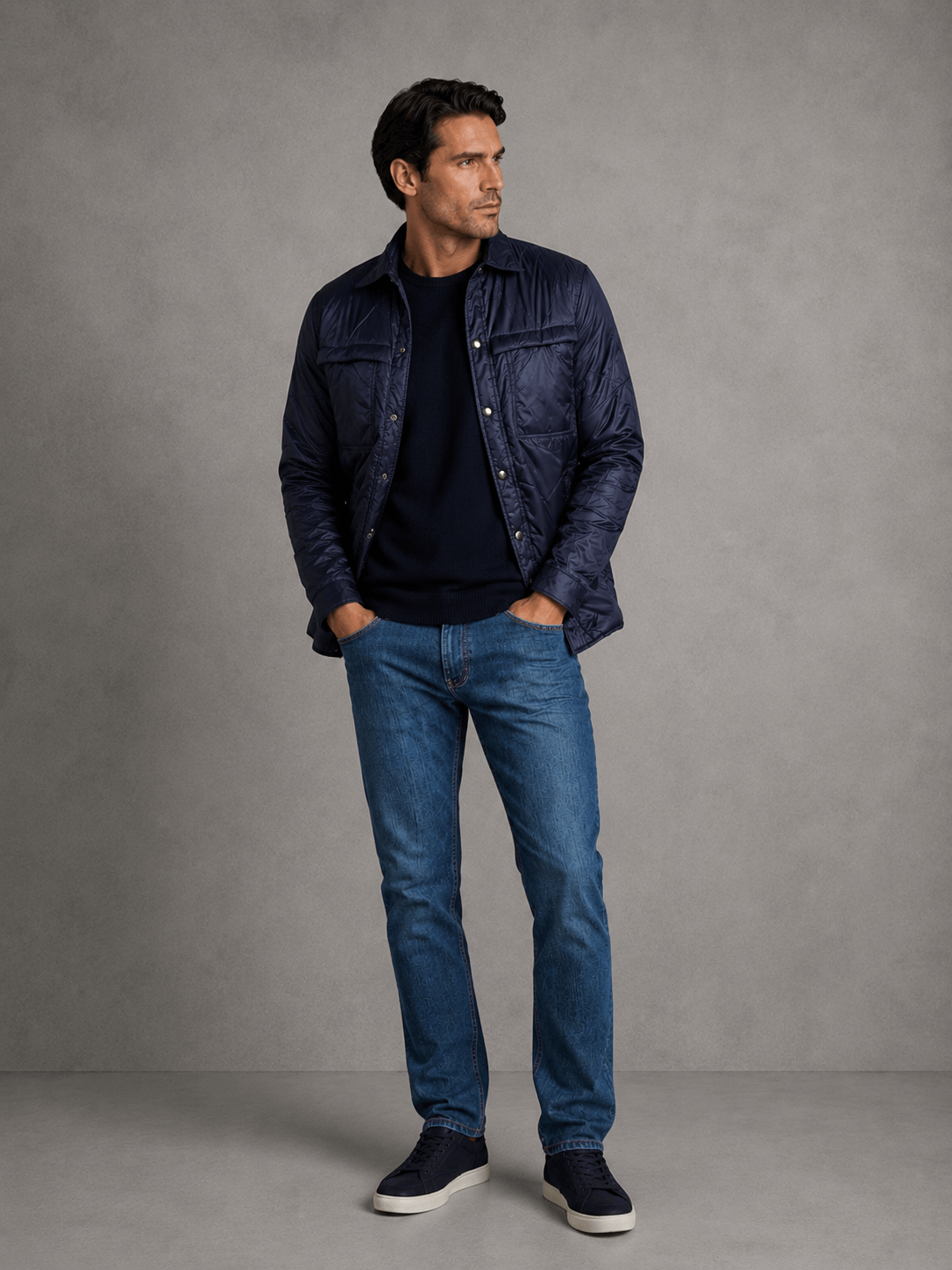 Campera Andromeda Azul Hombre