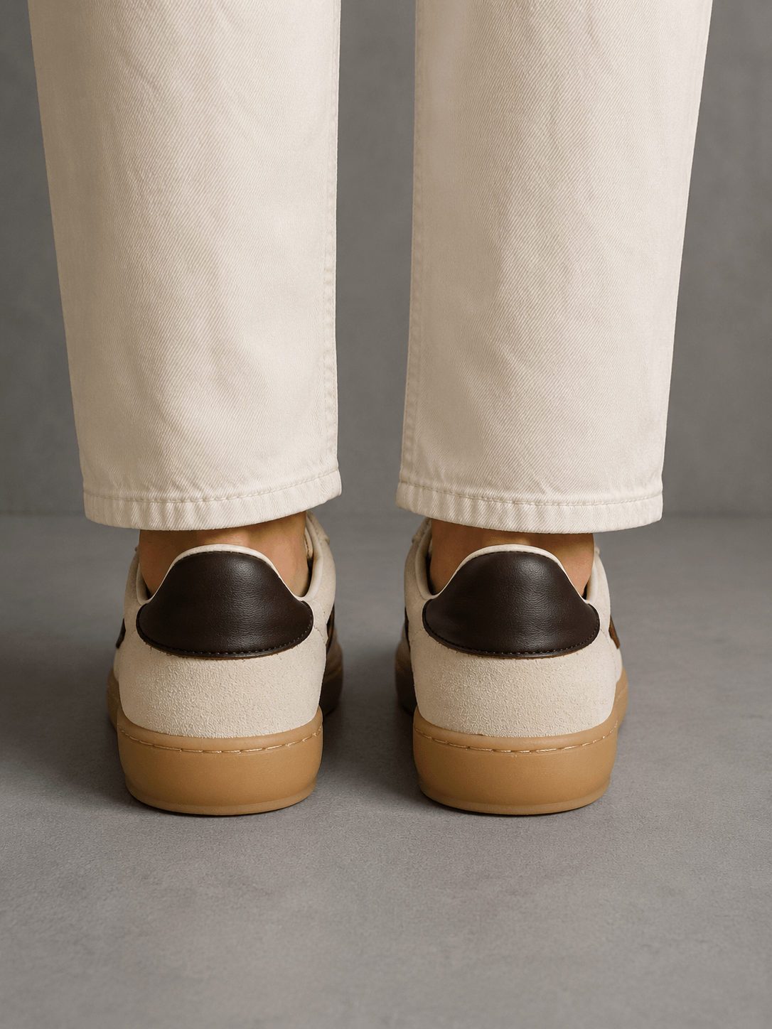 Zapatilla Aura Beige Mujer — imagen 3