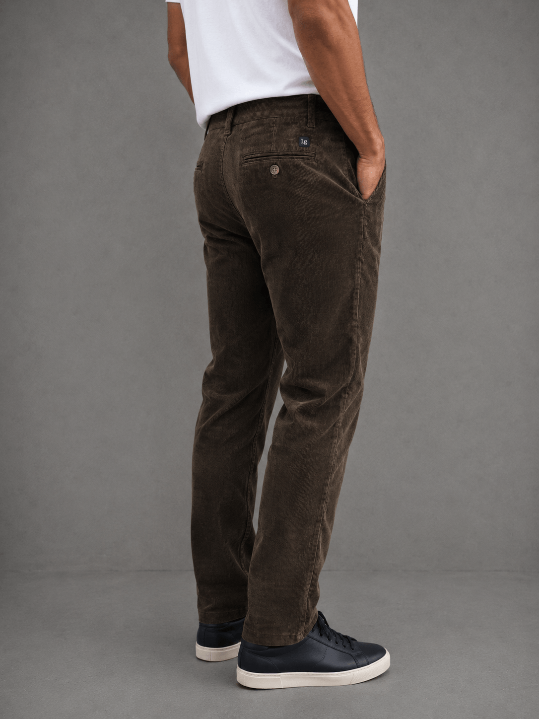 Pantalon Denver Corderoy Marron Hombre — imagen 2